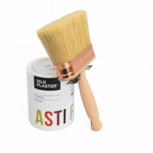 Brush 14 Oval oval paint brush for limewash and decorative finishes