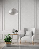 Silk Plaster Ecoline 752 soft beige decorative coating with silver accents