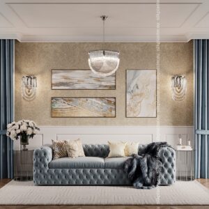 Silk Plaster Versailles 2 1102 metallic-thread luxury wall coating