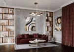 Silk Plaster Versailles 2 1122 metallic-thread wall coating sample