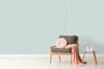 Bright living room walls finished with Silk Plaster Optima
