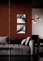 Silk Plaster Art Design 245 creative decorative wall coating sample