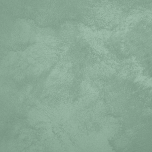 Close-up of Sabbia sand-effect paint texture in shade SA37, sage mint-green