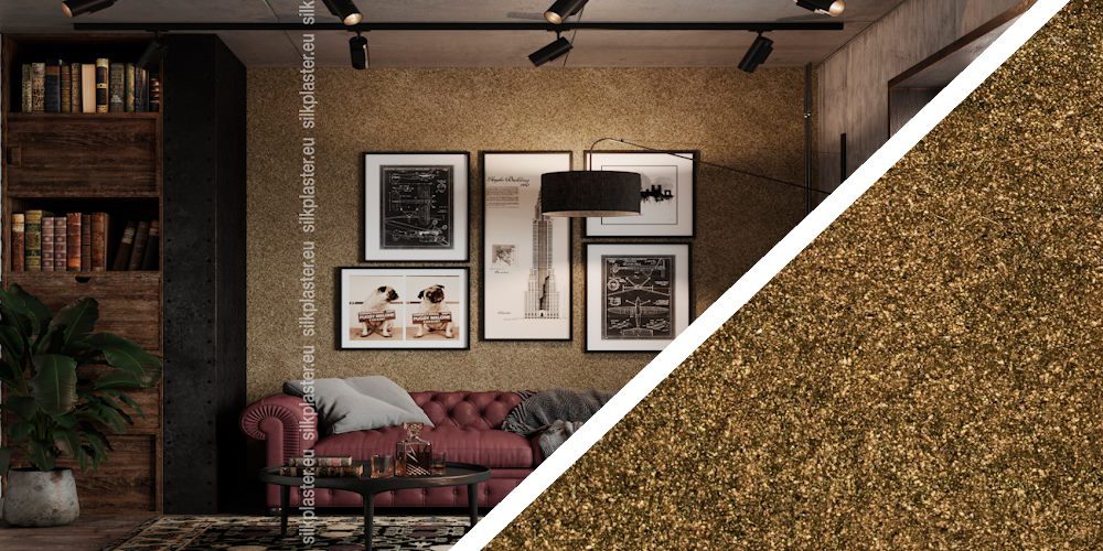 Range of Silk Plaster liquid wallpaper colours and textures