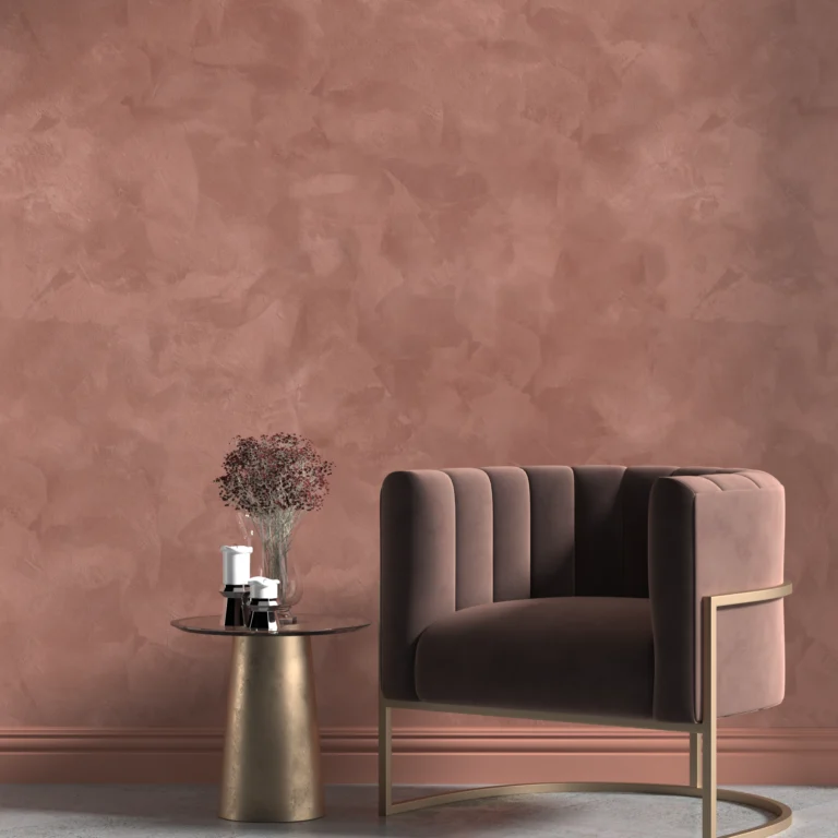 Decorative wallcoverings by Silk Plaster - elegant textured wall finish sample