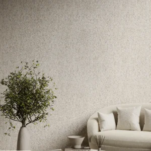 Silk Plaster liquid wallpaper textured finish in warm neutral tone