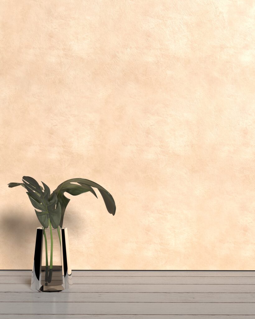Marmorino Carrara venetian plaster in warm beige tone — natural lime wall finish by Silk Plaster