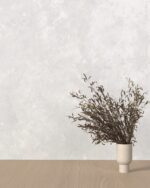 Marmorino Carrara venetian plaster applied in grey tone — polished lime finish by Silk Plaster