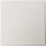 Marmorino Carrara sample tile in warm ivory, fine sandy lime plaster texture