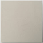 Marmorino Carrara sample tile in pale greige, very smooth polished lime plaster