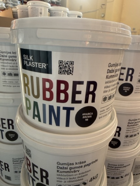 Silk Plaster Rubber Paint buckets